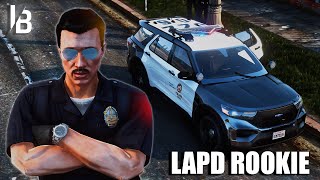 LAPD ROOKIE IN SERIOUS FIVEM RP SERVER...