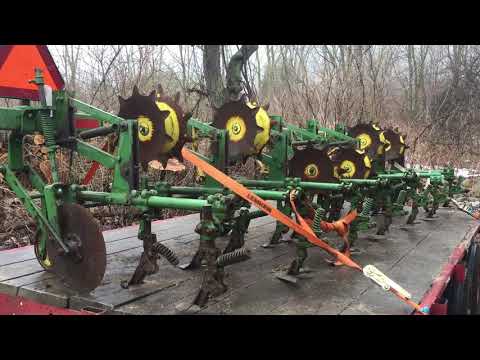 John Deere 6 row Crop Cultivator.