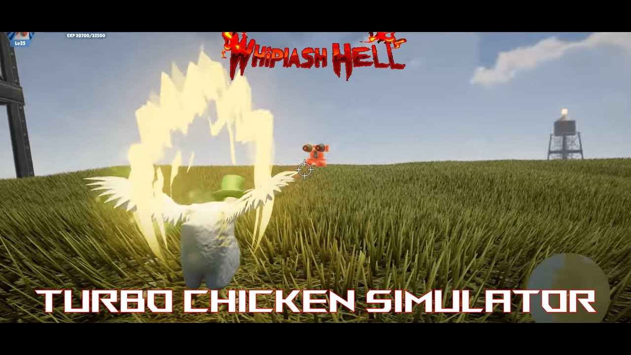 Laser Eyed Chicken In Turbo Chicken Simulator