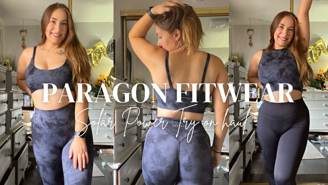 PARAGON FITWEAR SOLAR POWER COLLECTION: Try on Haul + Review 