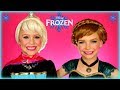 Disney's Frozen Elsa and Anna Coronation Makeup Tutorial
