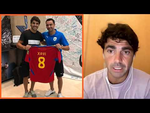 "XAVI EXCEEDED MY EXPECTATIONS AS A PERSON" José Galán shares what his friendship with Xavi is like
