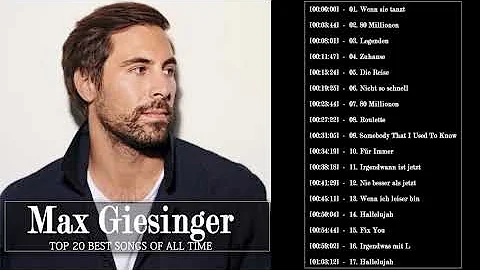 Max Giesinger bestes Lied - Best songs of Max Gies...