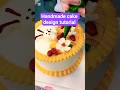 Handmade craft tutorial | Cake design tutorial #handmadecraft #handicraft #trendingshorts
