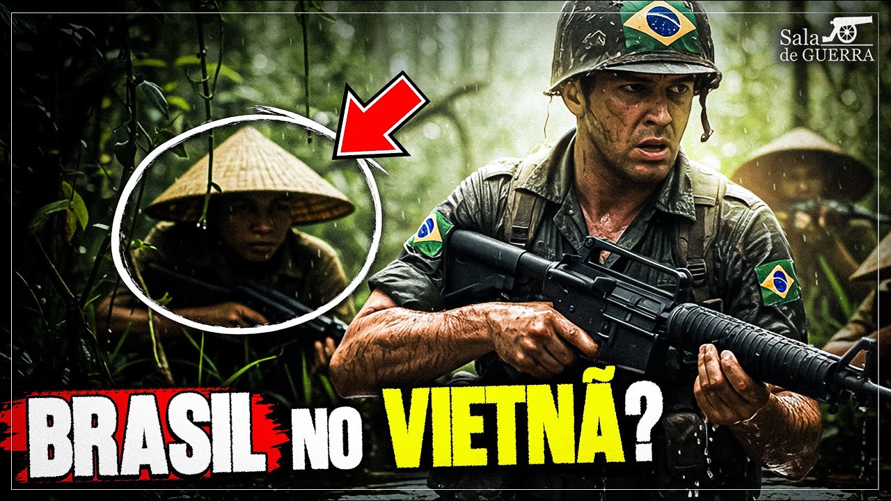 Como o Brasil QUASE Lutou na GUERRA DO VIETNÃ