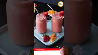 Strawberry & Orange smoothie Recipe by Food Fusion
