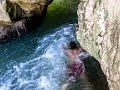 Անցում Սատանի կամրջի տակով /A passage under Devil's Bridge/GoPro/ Armenia