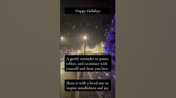 “Pause. Reflect. Reconnect. #HappyHolidays #Mindfulness #SpreadLove #beingmindful #mindfulthoughts