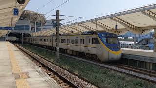 台鐵【3207次】EMU800型 (東芝 IGBT-VVVF) 新烏日加速【4K】| 2022.01.14