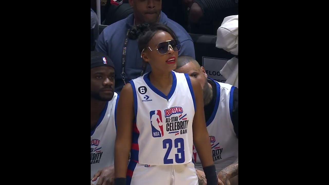 Janelle Monae's trash talk is elite 😂 #NBAAllStar