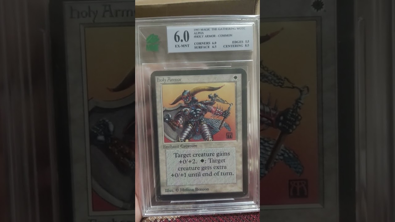 Graded MTG 1993 WOTC Alpha Card.❤️