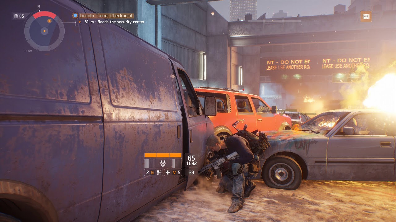 The Division upload 8K video test at 60 FPS