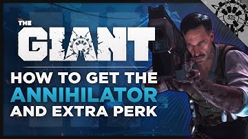 Black Ops 3 Zombies: The Giant - How To Get The Annihilator Weapon And Get An Extra Perk Machine
