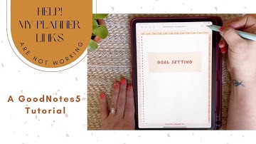 Digital planner links not working? Here is how you fix them.