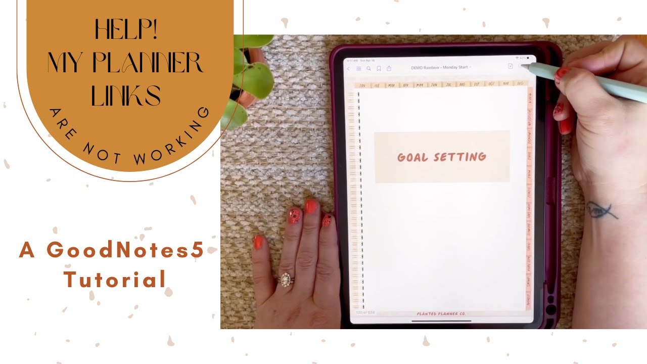 Digital planner links not working? Here is how you fix them. YouTube