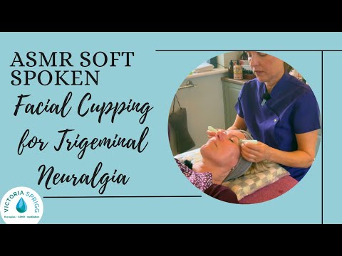 TRIGEMINAL NEURALGIA Facial Cupping, Kinesiology, TMJ Release & Sage Smudging (Unintentional ASMR)
