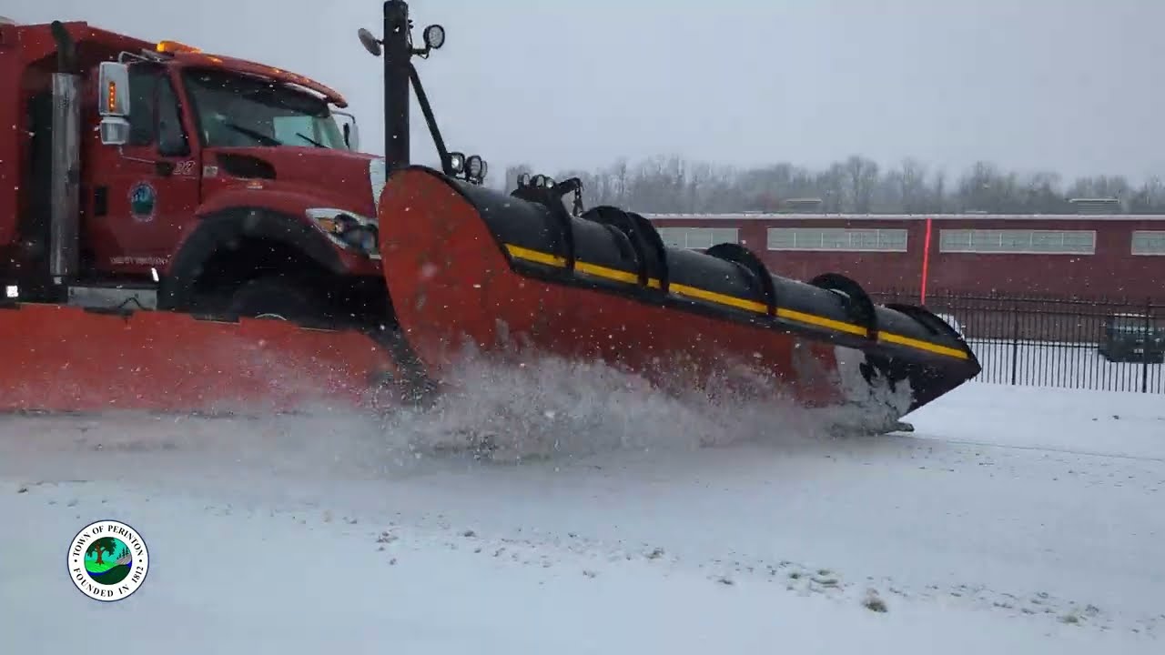 Perinton Dept. of Public Works Winter Operations 2025