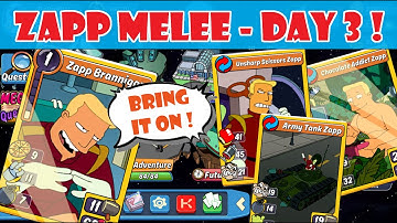 Zapptastic Wins! - Zapp Melee Day 3 - Animation Throwdown