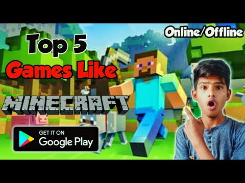 Top 5 Games Like Minecraft For Android 2021 | Play Games Like Minecraft