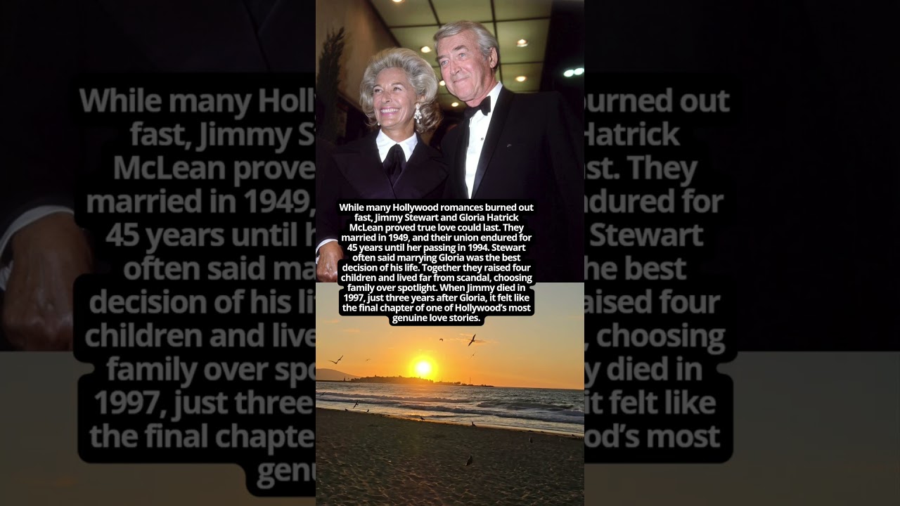 Jimmy Stewart Gloria Stewart A Hollywood Marriage That Lasted 