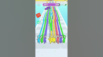 " Fast Merging !" Level 257 _ 258 😀 #shorts