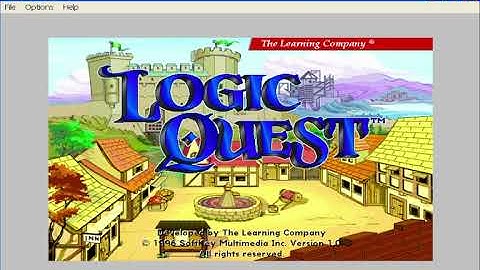 Logic Quest LP Part 1 (Courtyard Challenges 1 - 3)