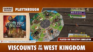 Viscounts of the West Kingdom: Playthrough on Tabletop Simulator