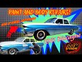 Paint and body repairs on a 1961 Chevy Biscayne, Paint blending!