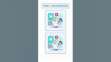 Find the 5 Differences in 30 Seconds! | Spot the Difference Game #shorts #spotthedifferencegam