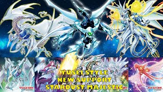 Yu-Gi-Oh New Support - Yusei Style Stardust Majestic By Marend Yusei Fudo