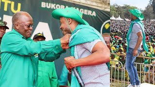 🔴#LIVE: ALIKIBA AZUA BALAA, MAGUFULI AMVULIA KOFIA na KUMVALISHA kama DIAMOND na HARMONIZE...