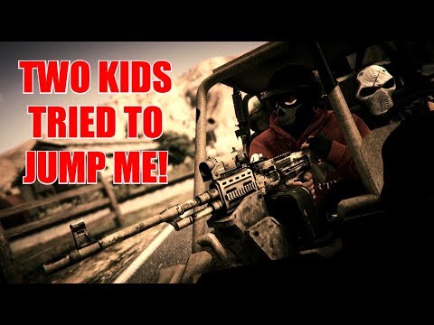 TWO KIDS ATTEMPTED TO JUMP ME! (GTA Online) - TWO KIDS ATTEMPTED TO JUMP ME! (GTA Online)