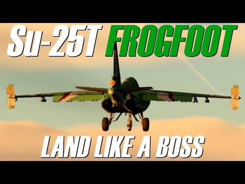 Su-25T Frogfoot FREE DCS tutorial series | Land like a BOSS #dcs #su25T #frogfoot