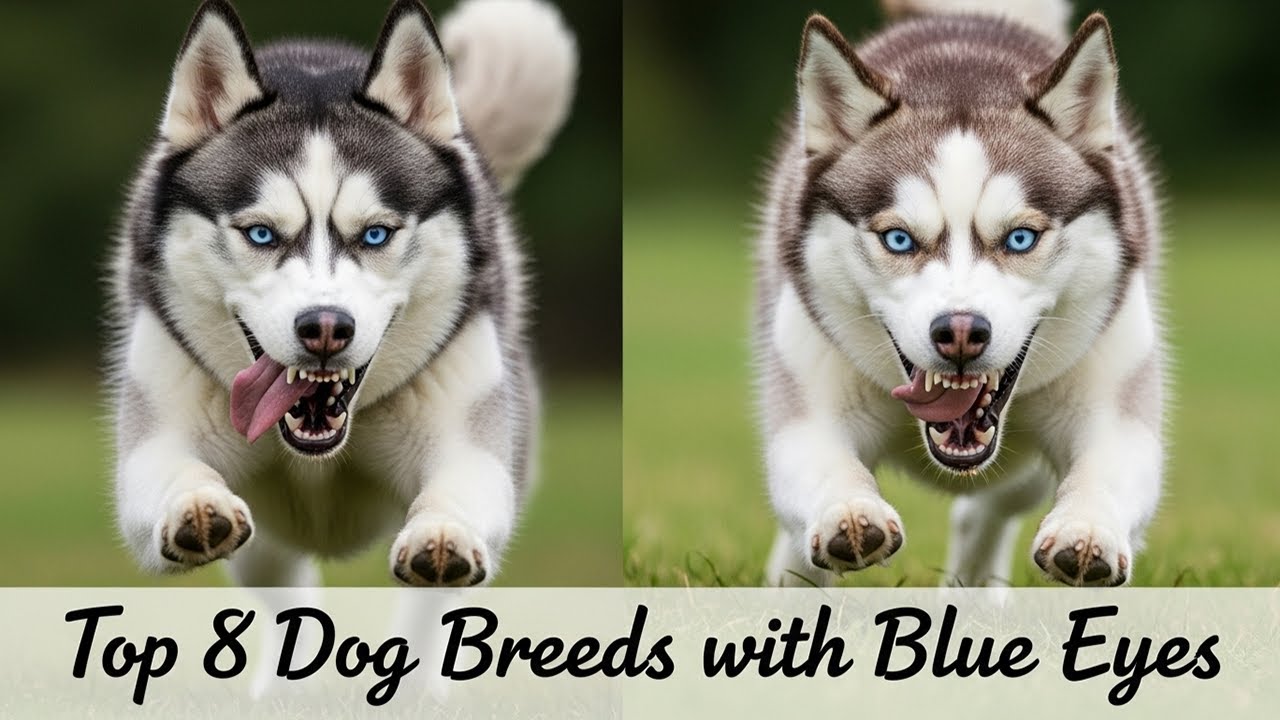 Top 8 Dog Breeds with Blue Eyes