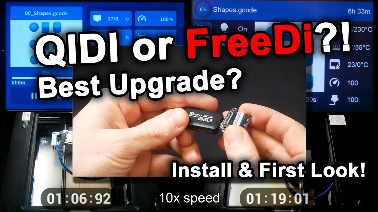 FreeDi Installation Tutorial for QIDI X-Smart3, X-Plus3 & X-Max3