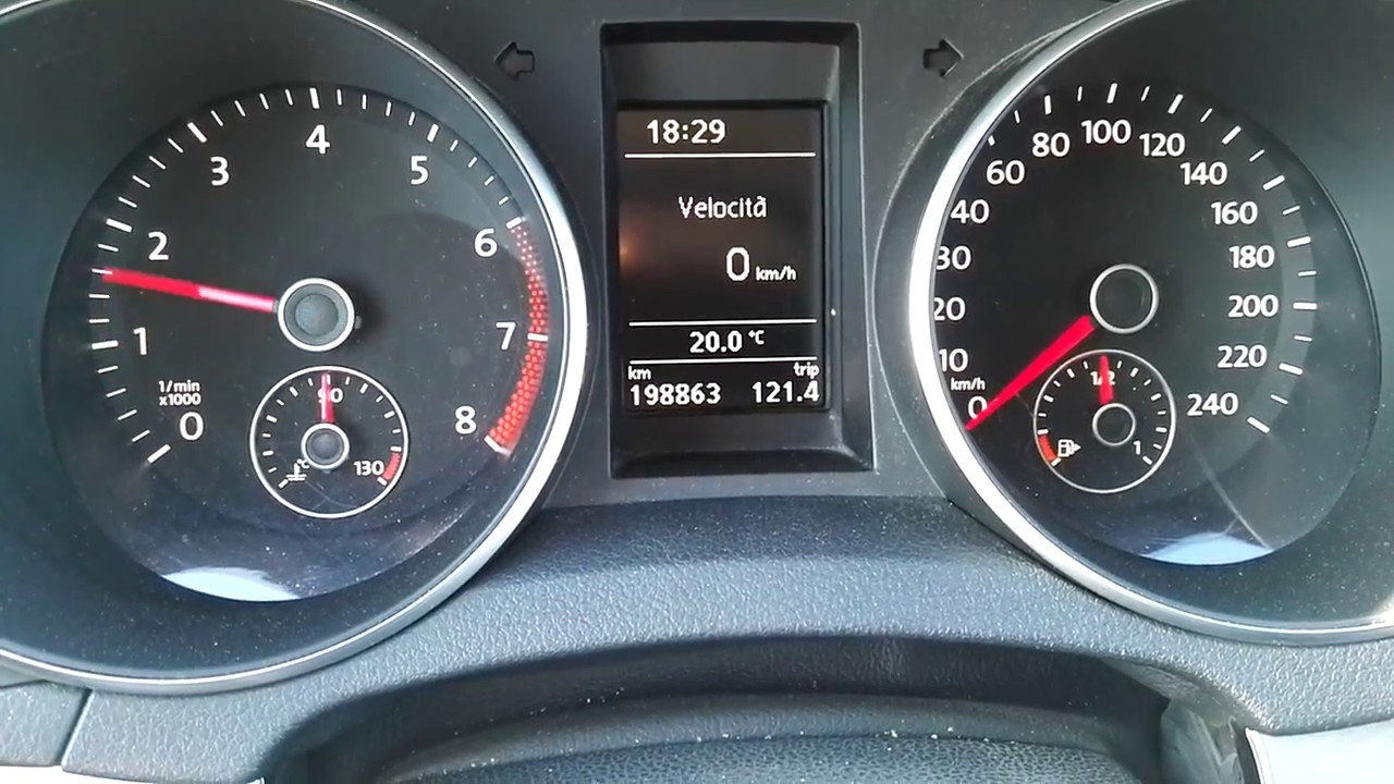 Golf 6 tsi 160 hp  0-200 km/h (stock)