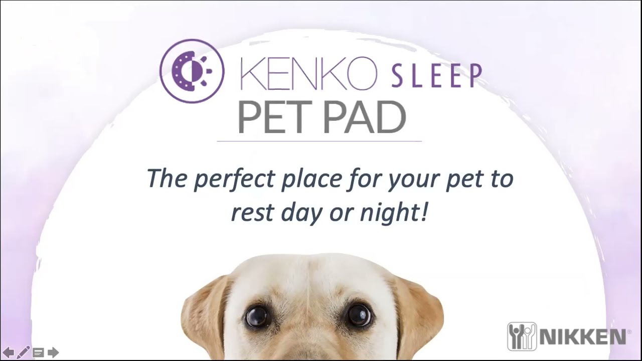 repertoire Bestil sfære KENKO SLEEP PET PAD | DAVE BALZER | KICK-OFF | SEPT 2021 - YouTube