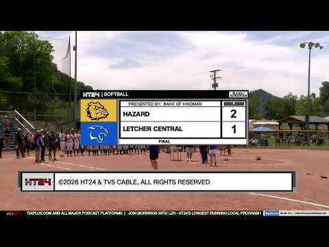 2026 14th Region Softball Championship Game - Hazard vs Letcher Central