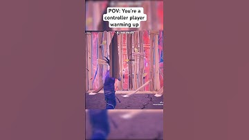 POV: YOU’RE A CONTROLLER PLAYER WARMING UP