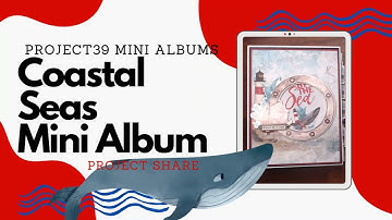 Simple Stories "Vintage Seas" Mini Album Project Share by Project39