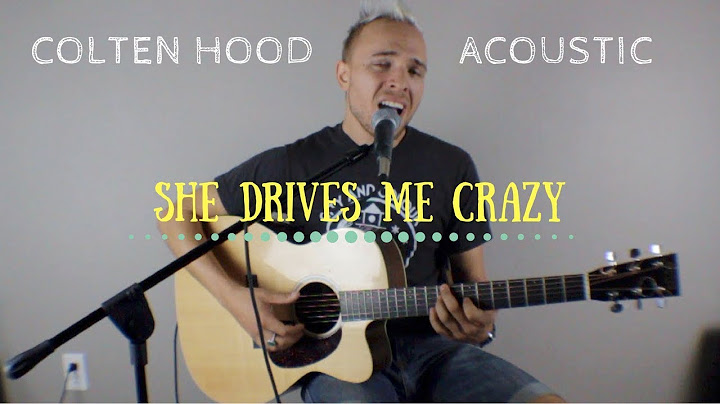 She Drives Me Crazy Acoustic version - Acoustic performance video thumbnail