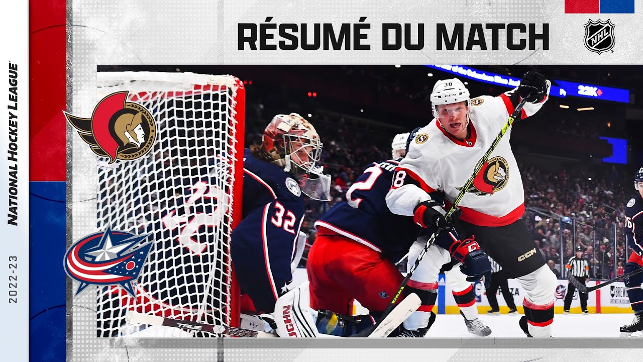 Max Marchenko Marchenko assène un dur coup à Ottawa | Sénateurs @ Blue Jackets ...