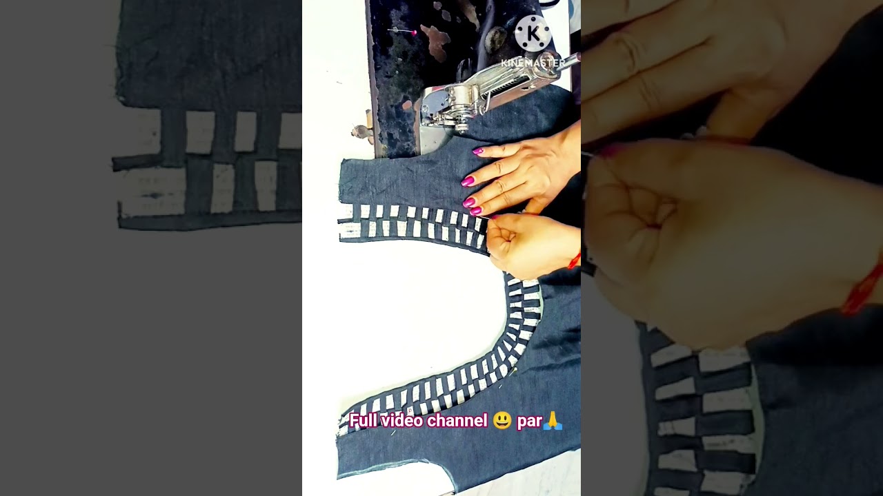 Blouse back neck design|trending blouse design 