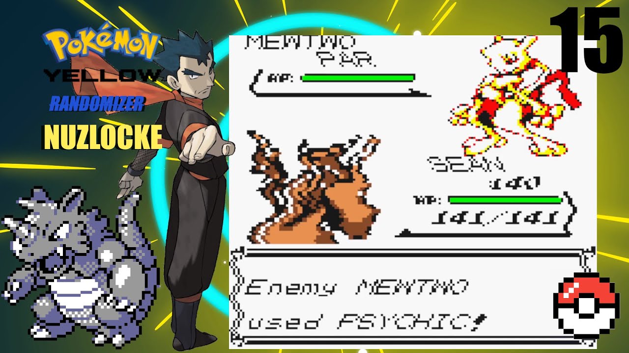 KOGA'S FURY Pokemon Yellow Randomized Nuzlocke Ep.15 YouTube