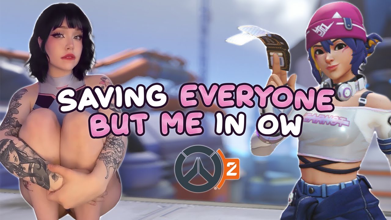Egirl Has No Idea What She’s Doing in Overwatch | Nixxi Cat - YouTube