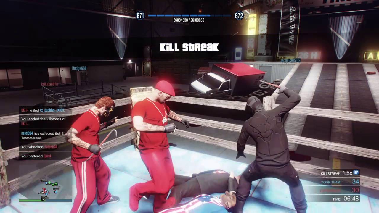 GTA 5 - T2TT CREW - W.W.E. WRESTLING