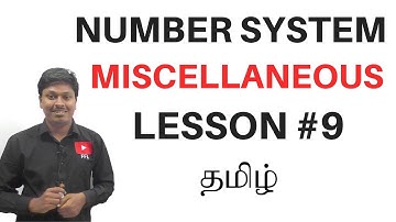Number System || Miscellaneous? (Lesson-9) || TAMIL