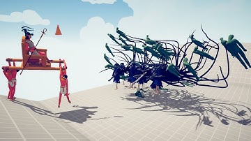 Nile Queen + Zombie vs Every Unit - Totally Accurate Battle Simulator TABS