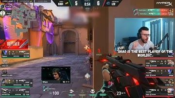 SEN Tarik & S1mple React to NAVI SHAO *UNBELIVABLE ACE*