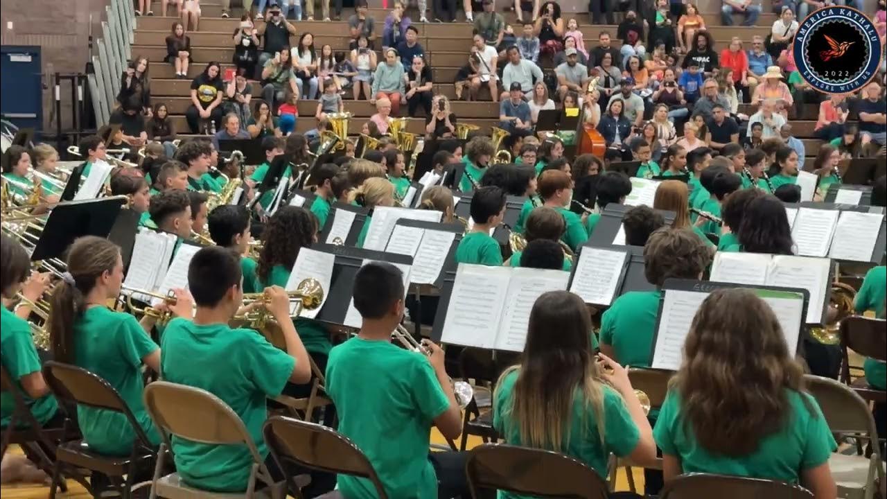 Barbara and Hank Greenspun Junior High school band concert 2023 YouTube